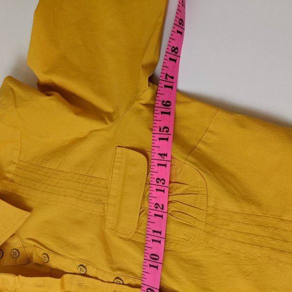 Bebe Yellow Women's Blouse Small Size - Picture 15 of 17